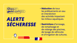 VIGILANCE ALERTE SÉCHERESSE